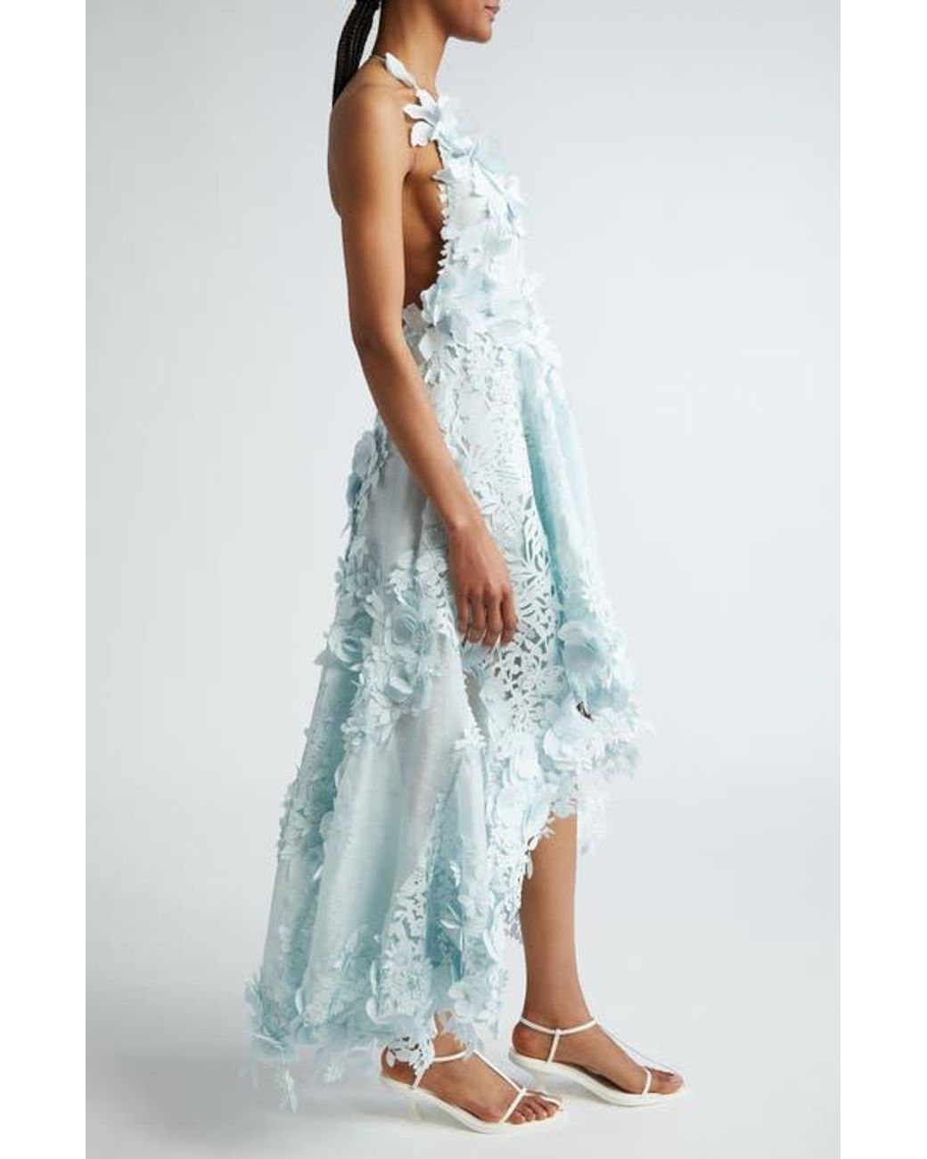 princess polly baby blue dress STYLE 039 // BACKLESS BIAS SLIP – THE OWN STUDIO
