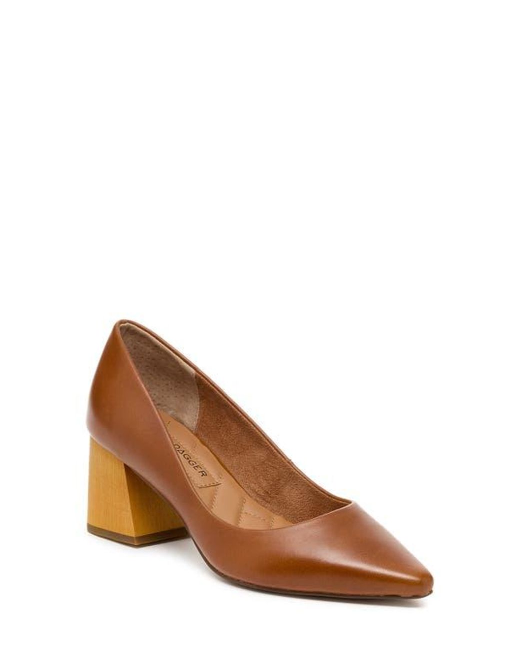 Kelsi Dagger Brooklyn Brown Pointed Toe Pump