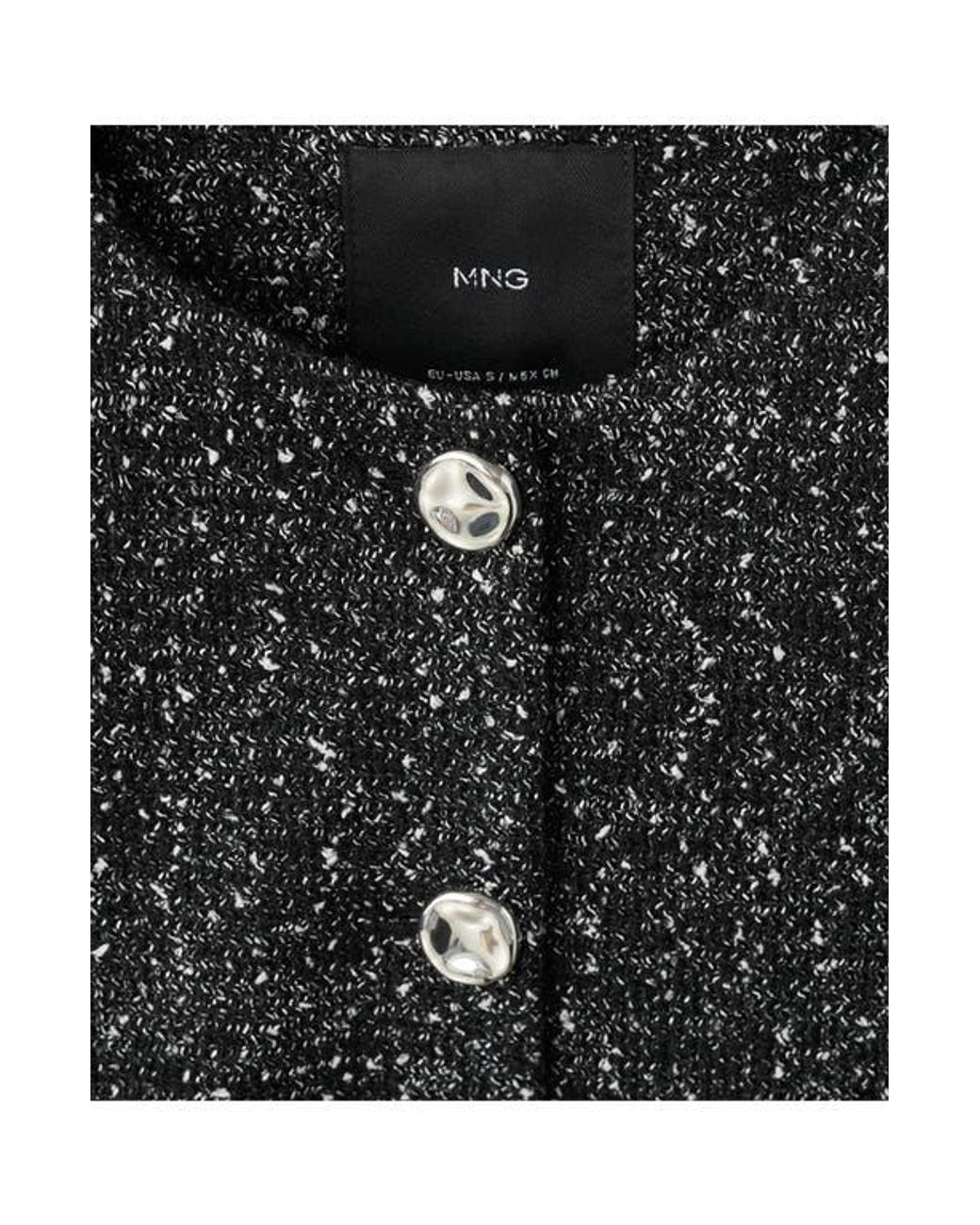 Mango Black Fleck Jacket