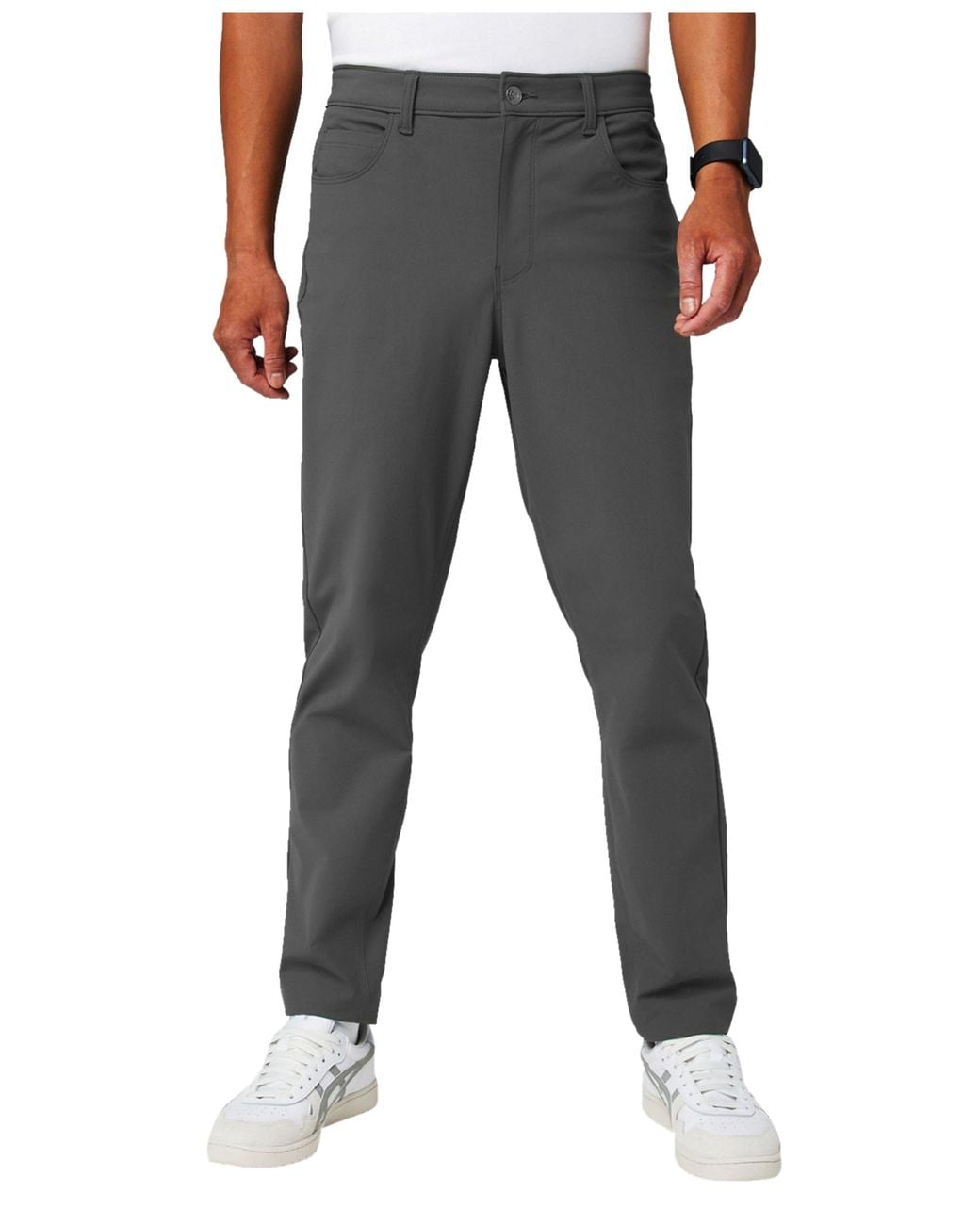 Fabletics Gray The Don 5-Pocket Pant Classic Fit for men