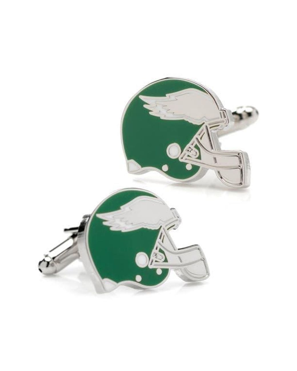 Cufflinks Inc. Green Nfl Philadelphia Eagles Retro Helmet Lapel Pin for men