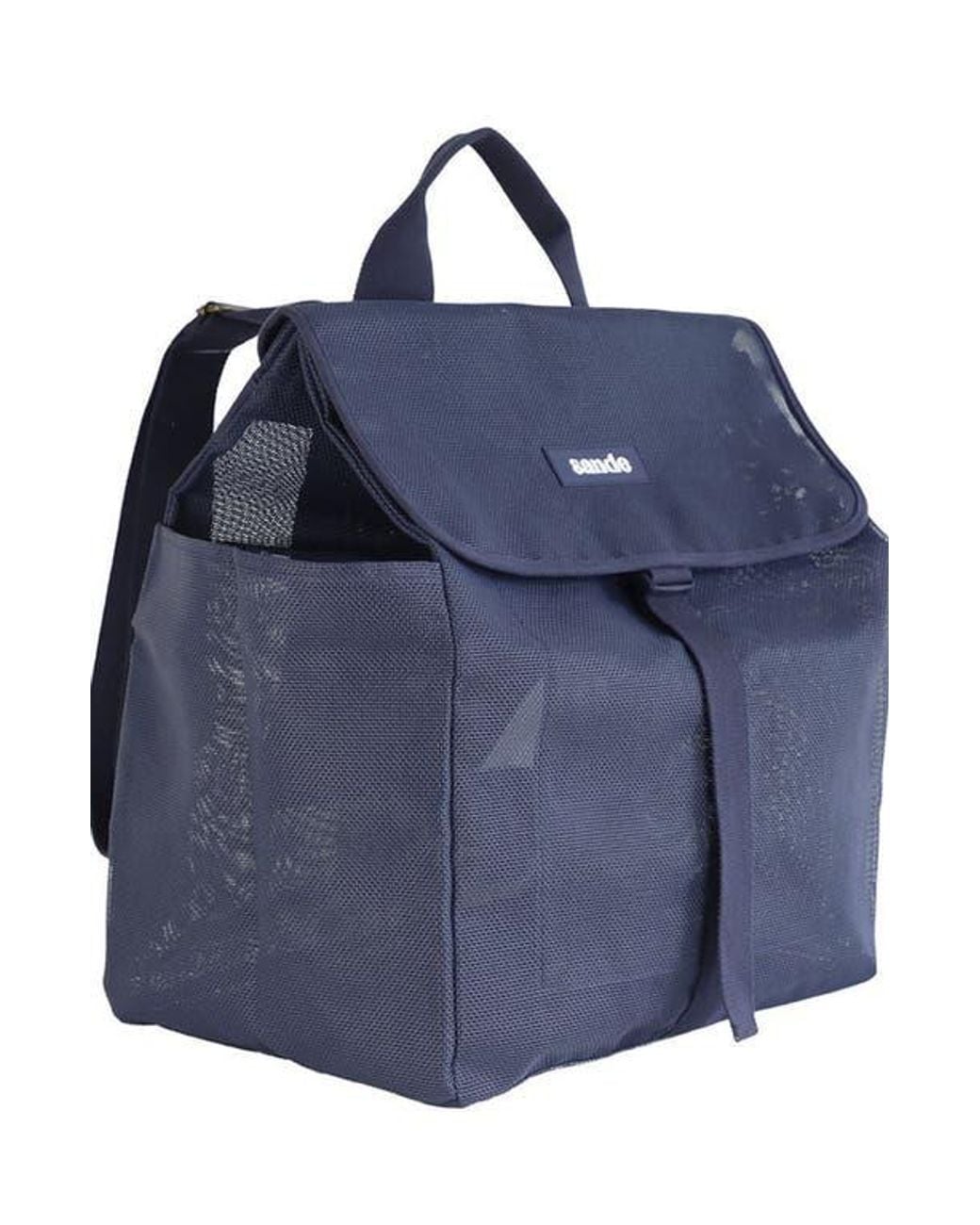 Sande Blue Beach Hauler Mesh Backpack