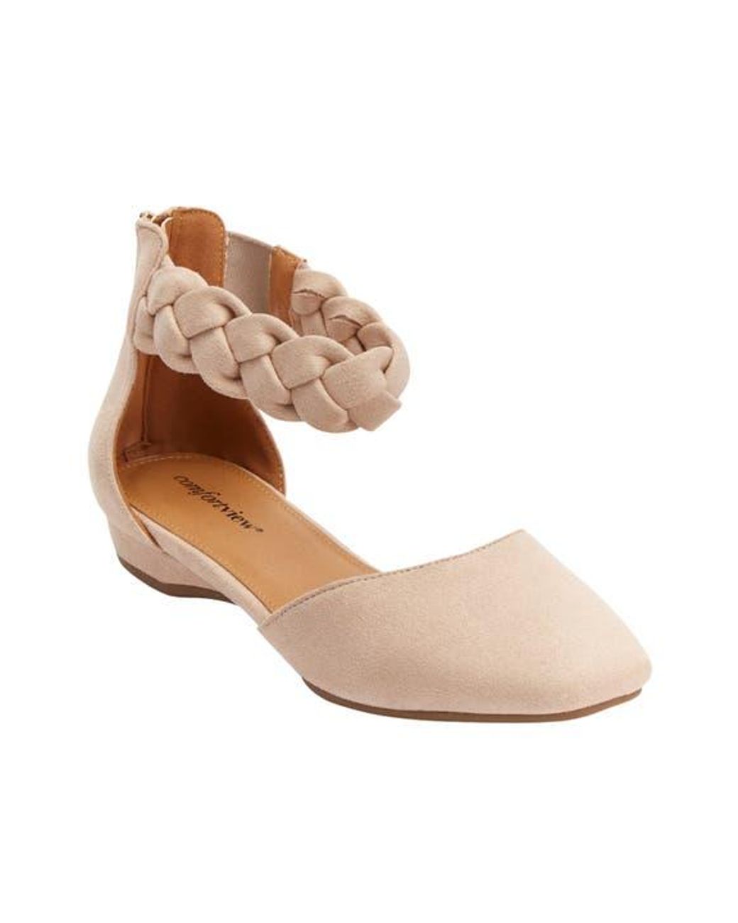 Comfortview White The Rayna Flat