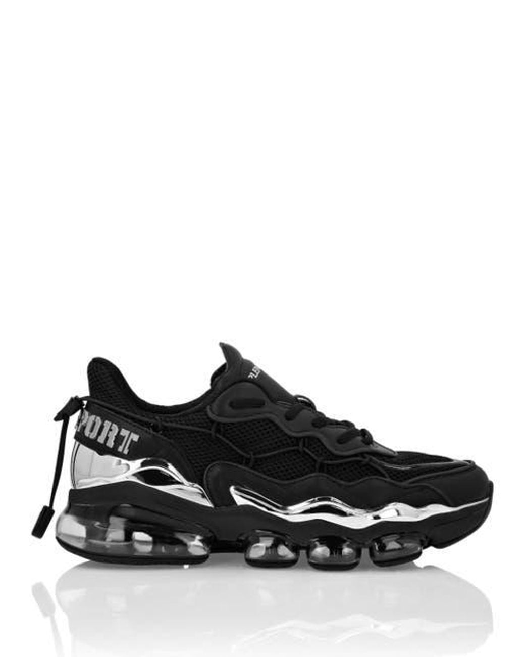 Philipp Plein Black Runner Ps Sneakers