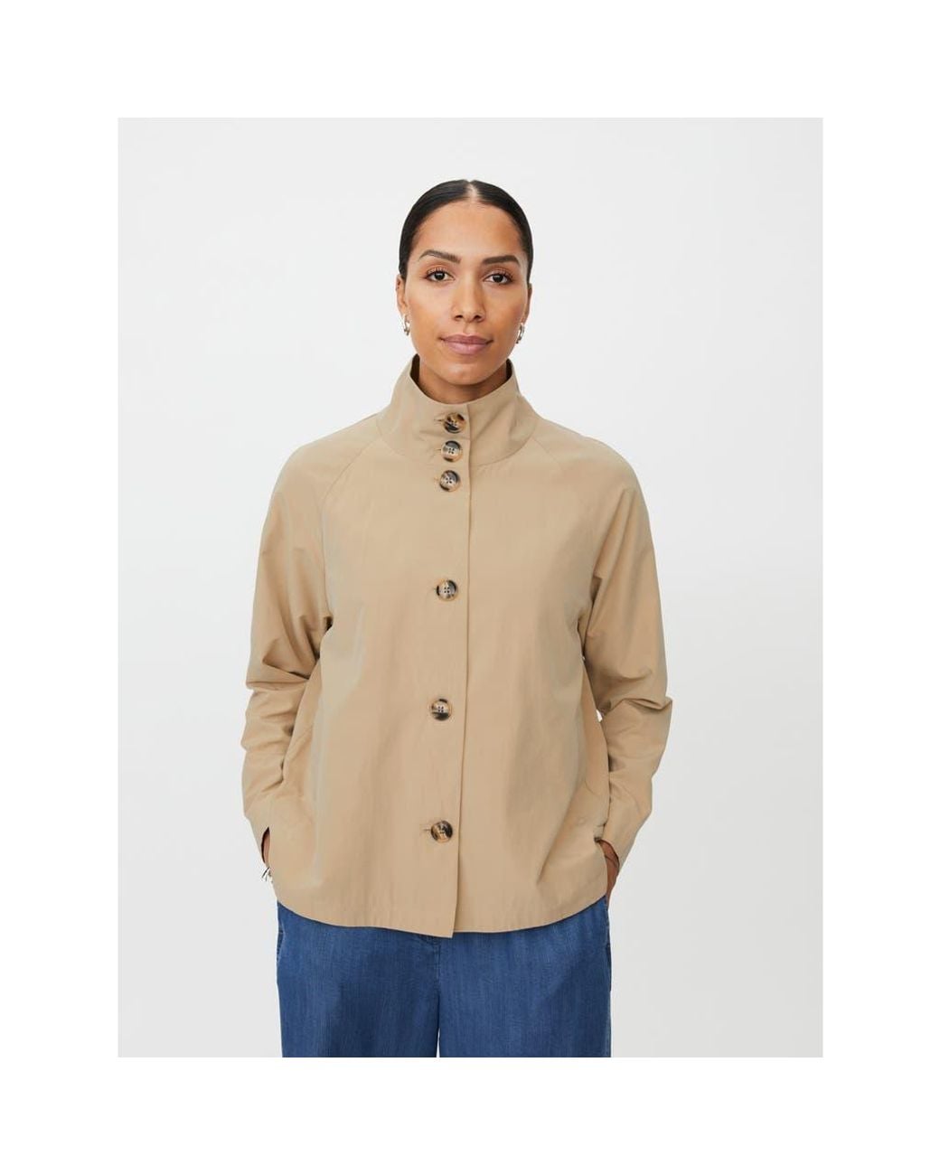 Masai Natural Matynna Funnel Neck Jacket