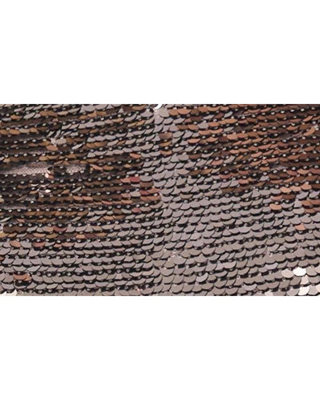 Halogen® Gray Sequin Shell Top