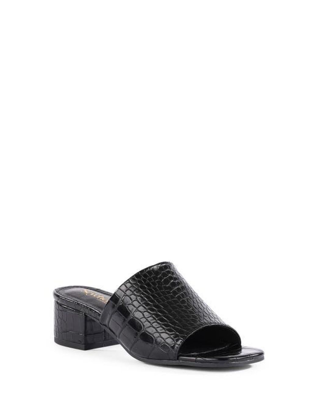 Seychelles Black Pepper Slide Sandal