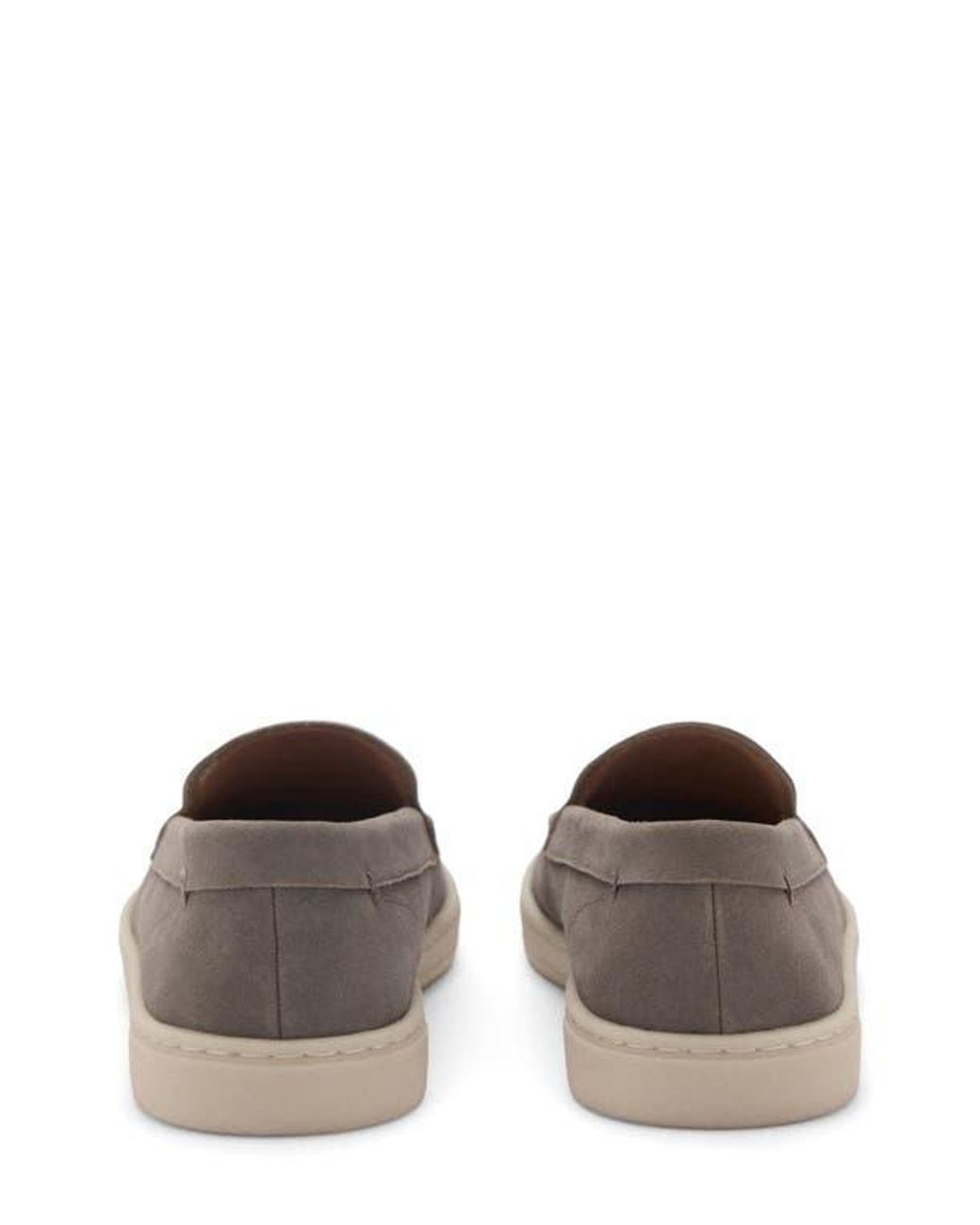 Mango Gray Suede Loafer for men