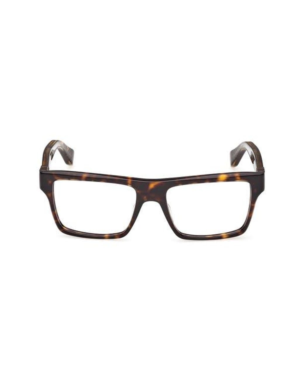 Christian Louboutin Brown 54Mm Rectangular Optical Glasses for men