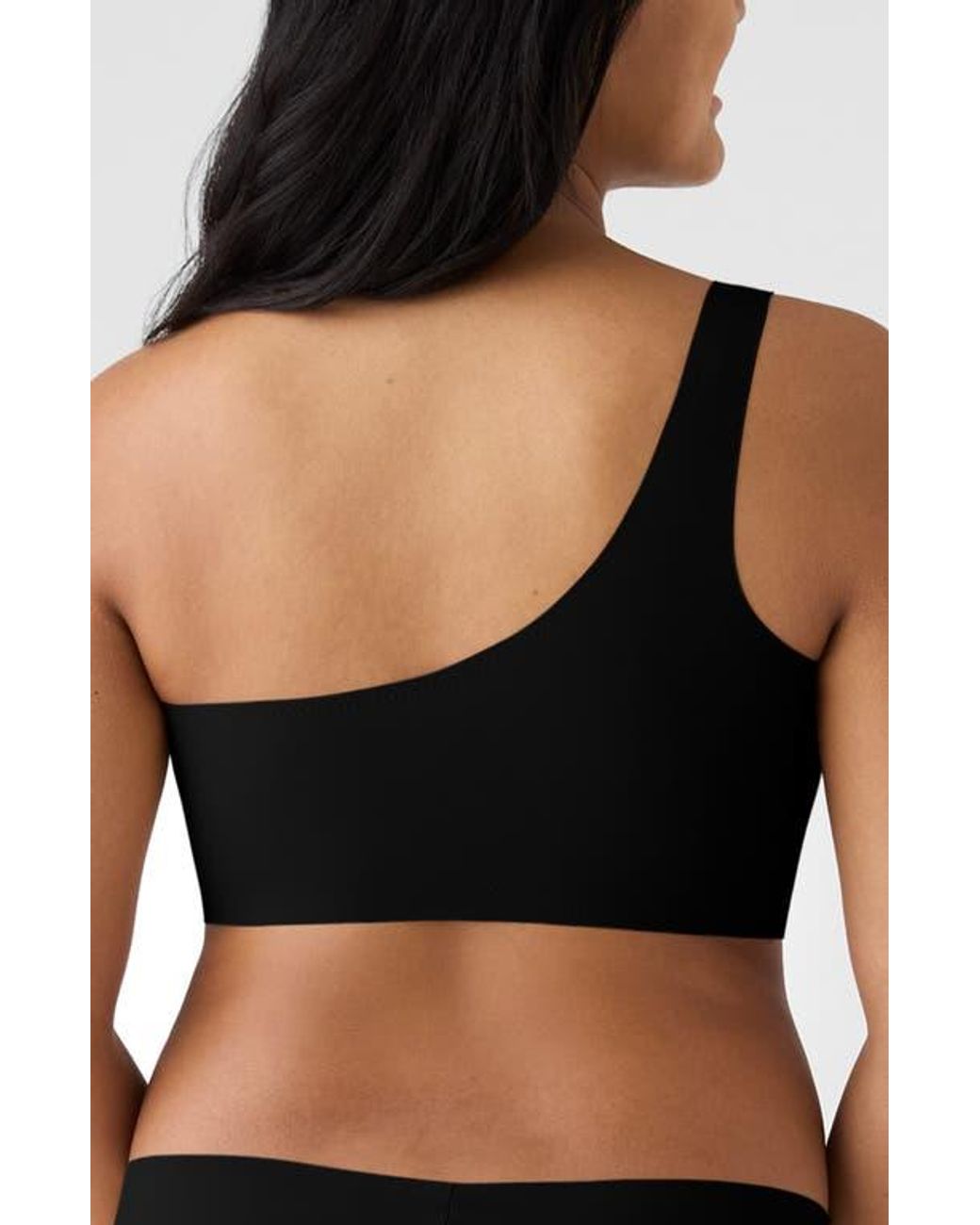 True Brap True & Co. True Body One-Shoulder Bra in Black | Lyst