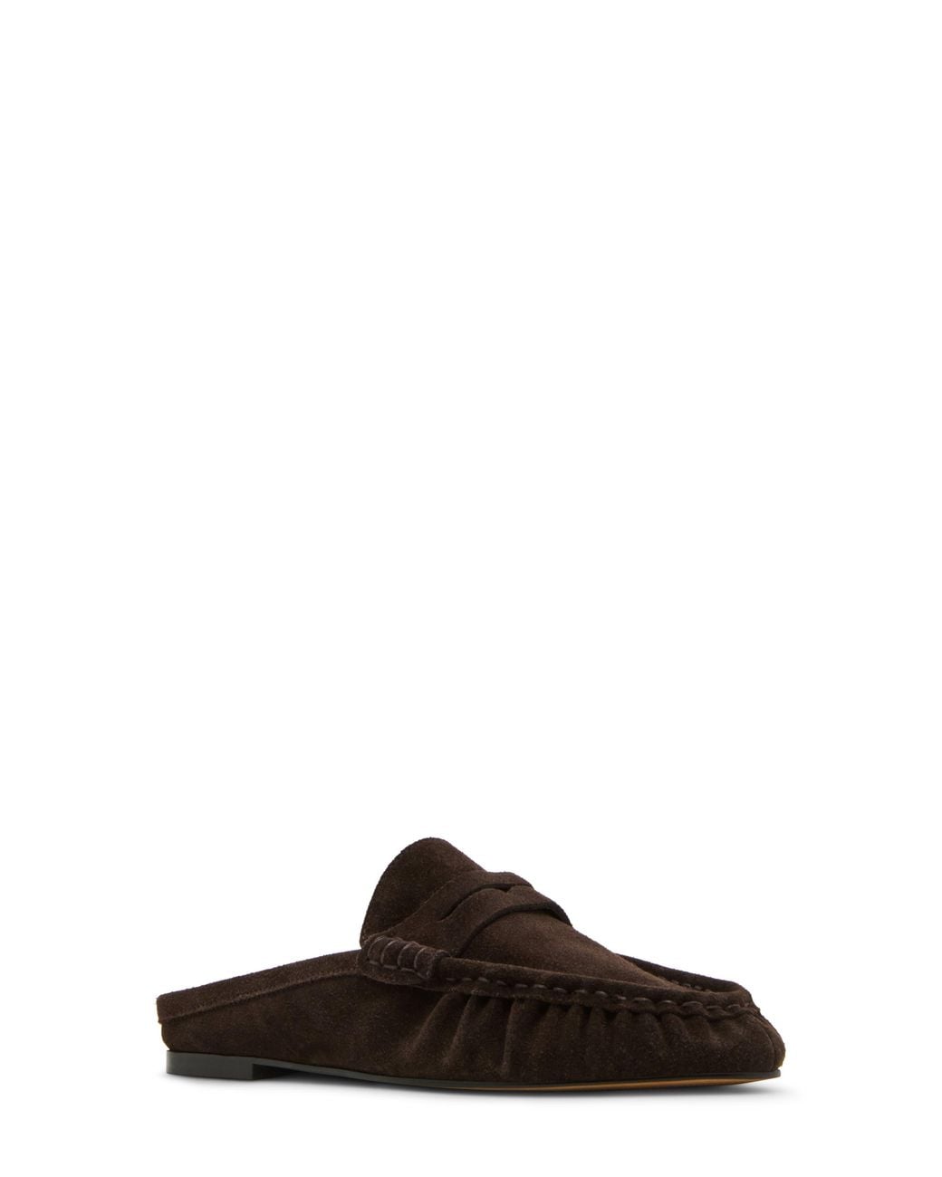 Steve Madden Brown Rafe Loafer Mule