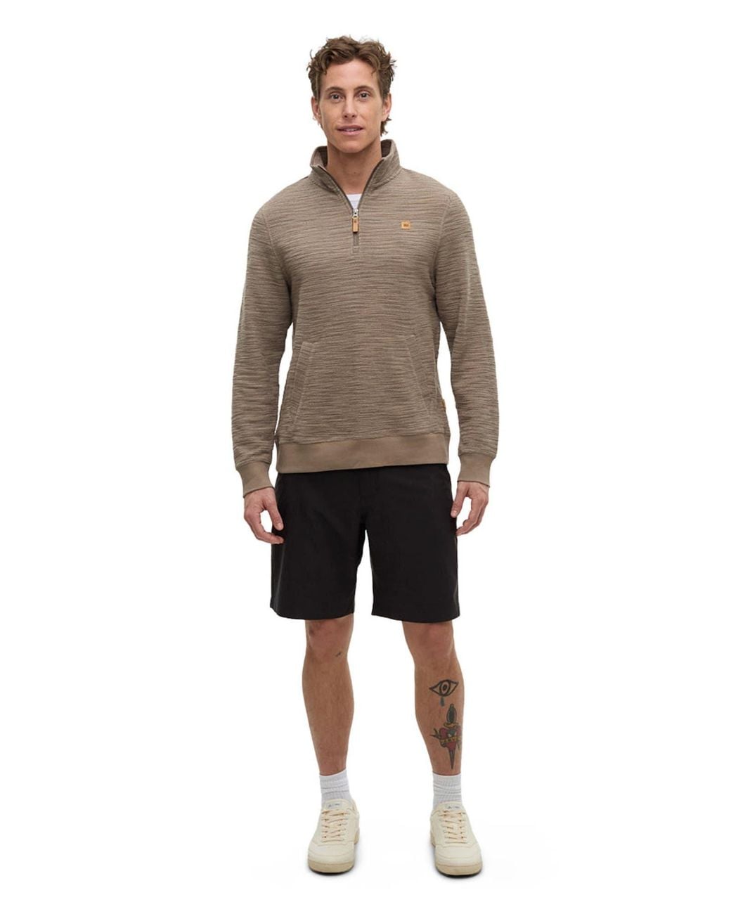 Tentree Natural Powell 1/4 Zip for men