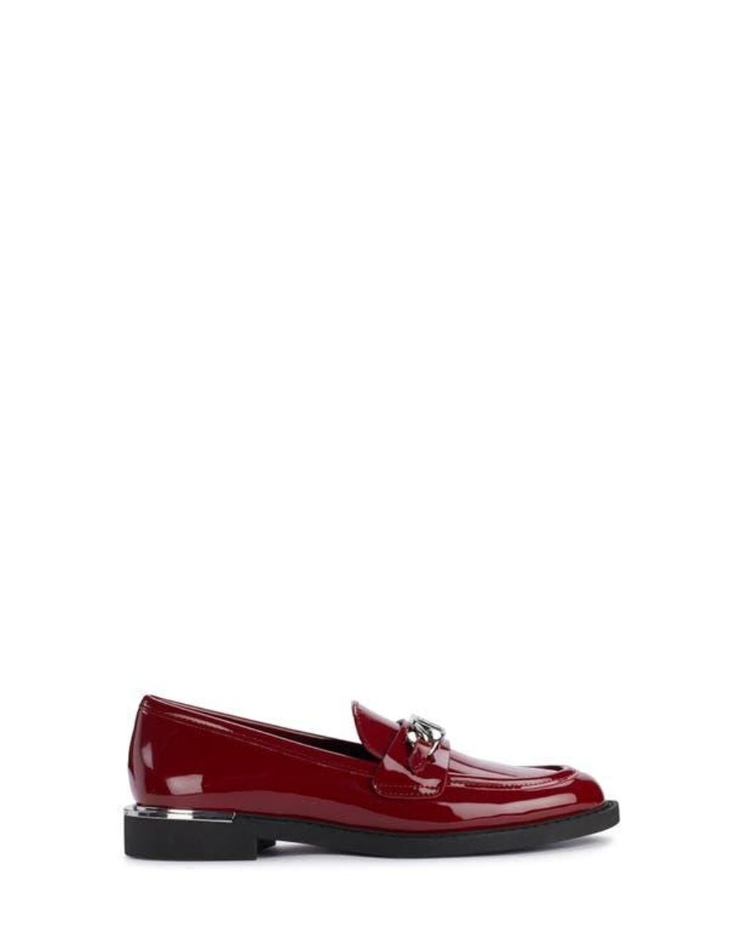 DKNY Red Radisson Bit Loafer
