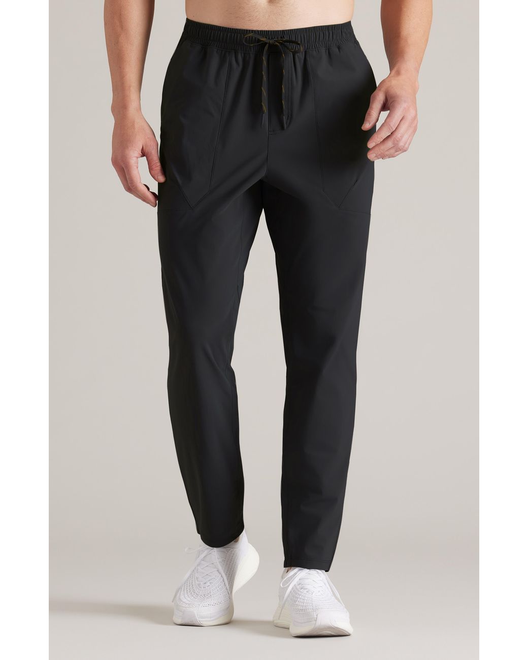 Rhone Black Pursuit Training Pants for men