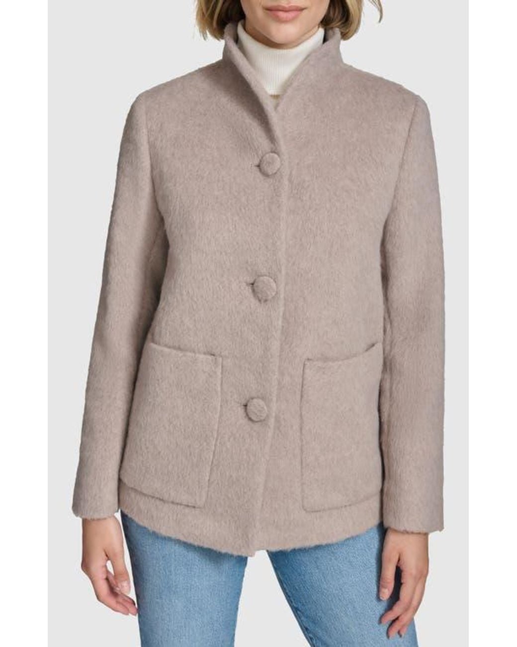 Andrew Marc Natural Piper Coat