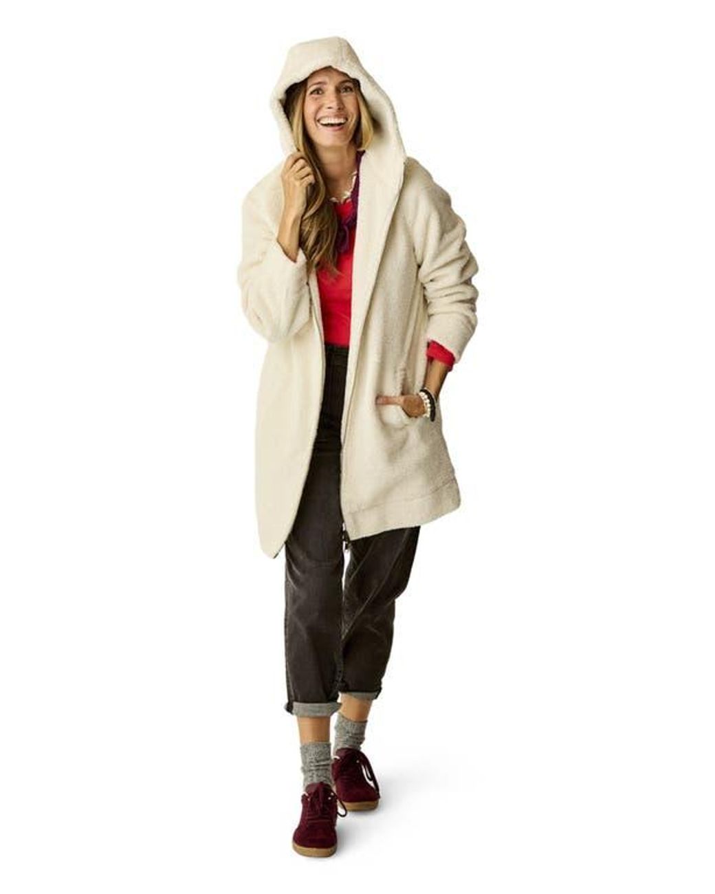 Carve Designs Natural Indy Boucle Jacket