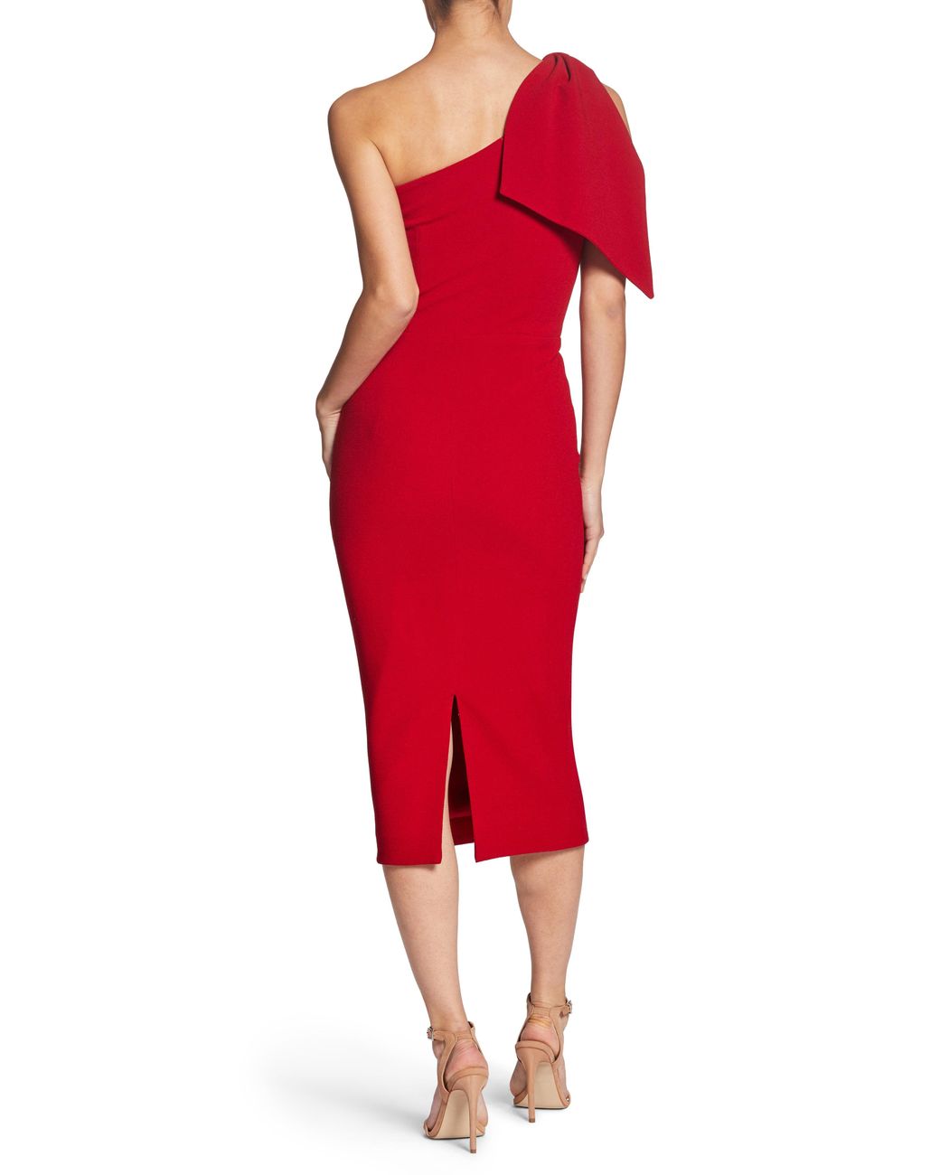 dress the population tiffany one shoulder dress
