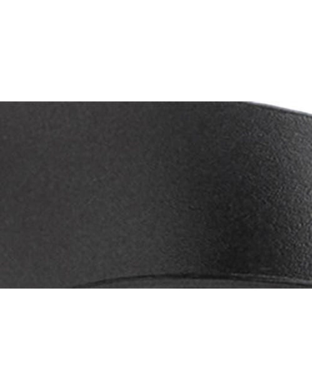 Mango Black Toe Loop Flat Sandal