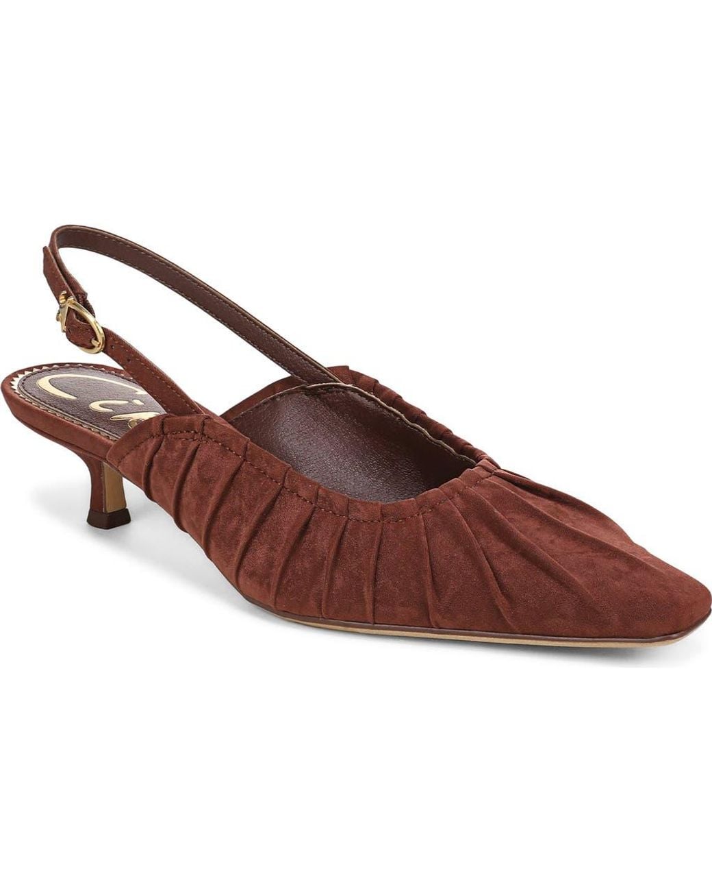 Circus by Sam Edelman Brown Katia Slingback Pump