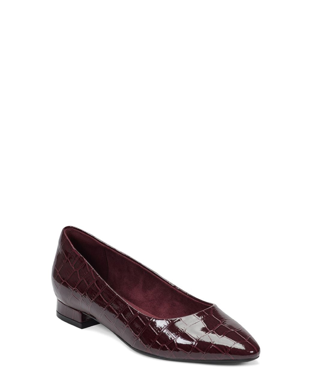 Rockport Purple Tessa Pointed Toe Flat