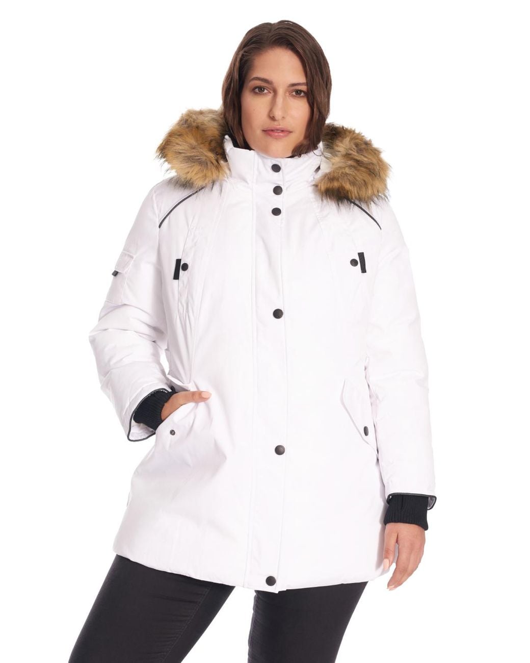 Alpine North White Glacier Plus Size