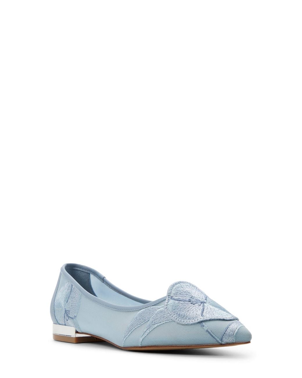 Ted Baker Blue Ella Mae Pointed Toe Flat