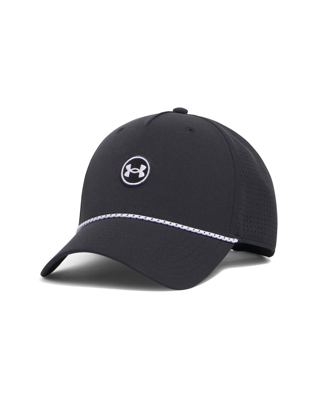 Under Armour Black Drive Rope Snapback Golf Cap for men