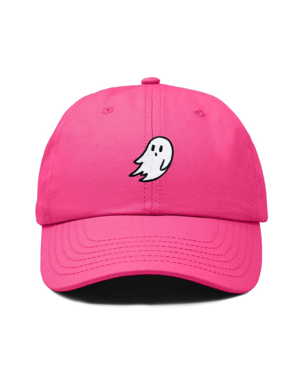 Alix Pink Ghost Embroidered Low Crown Cap