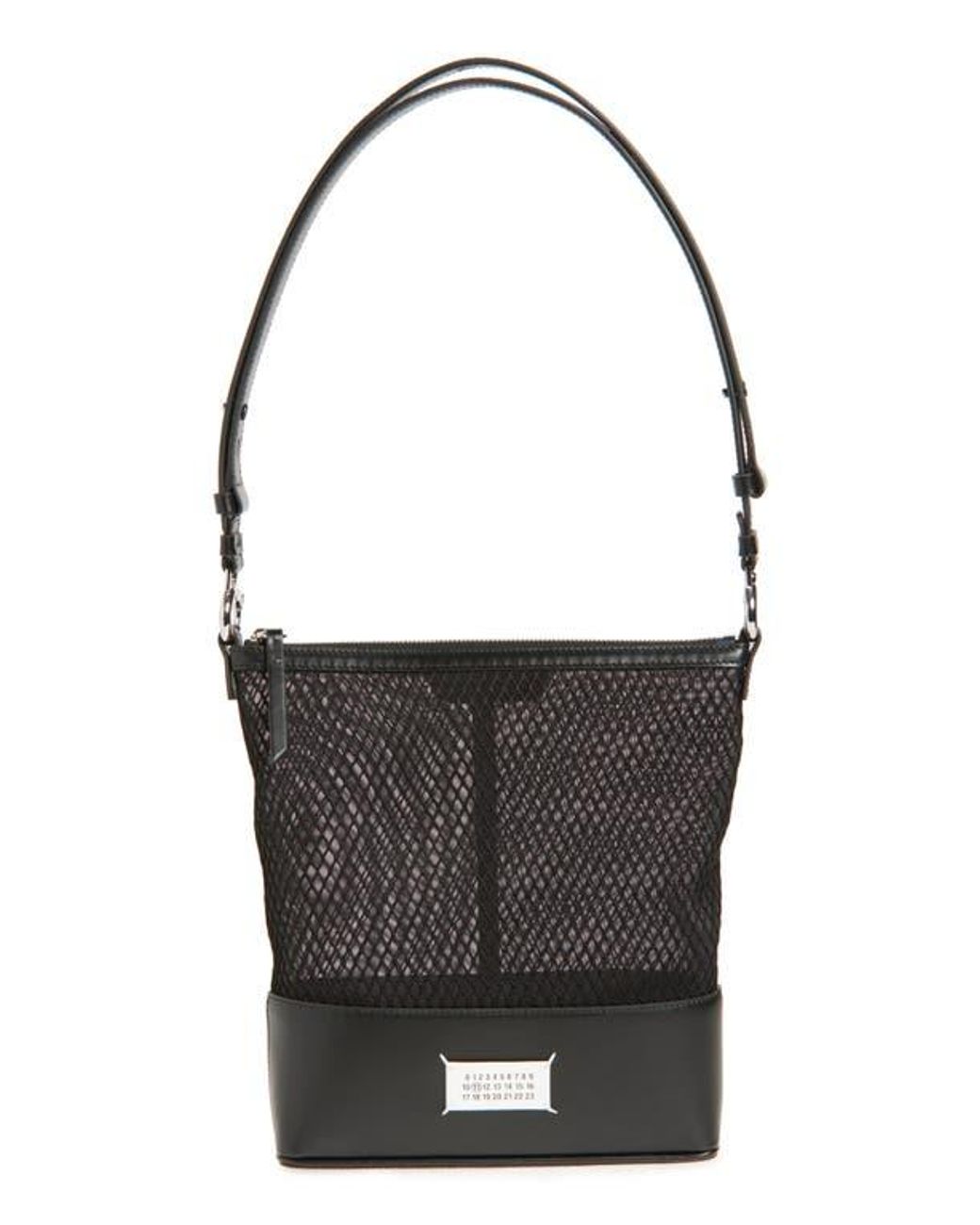 Maison Margiela 5AC Hobo Medium crossbody bag ボディバッグ 5ac Hobo Medium Crossbody - Maison Margiela - Leather - Black