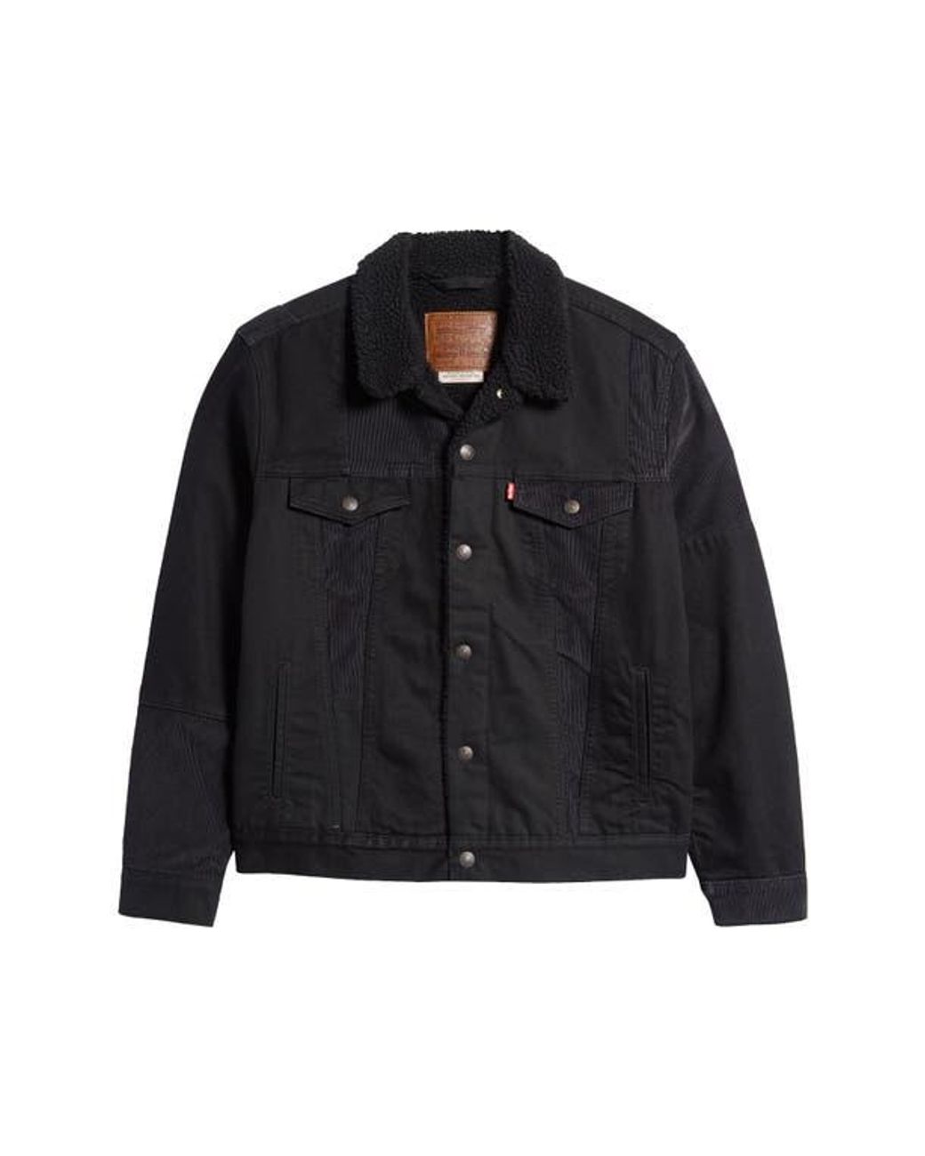 Levis pile jacket top