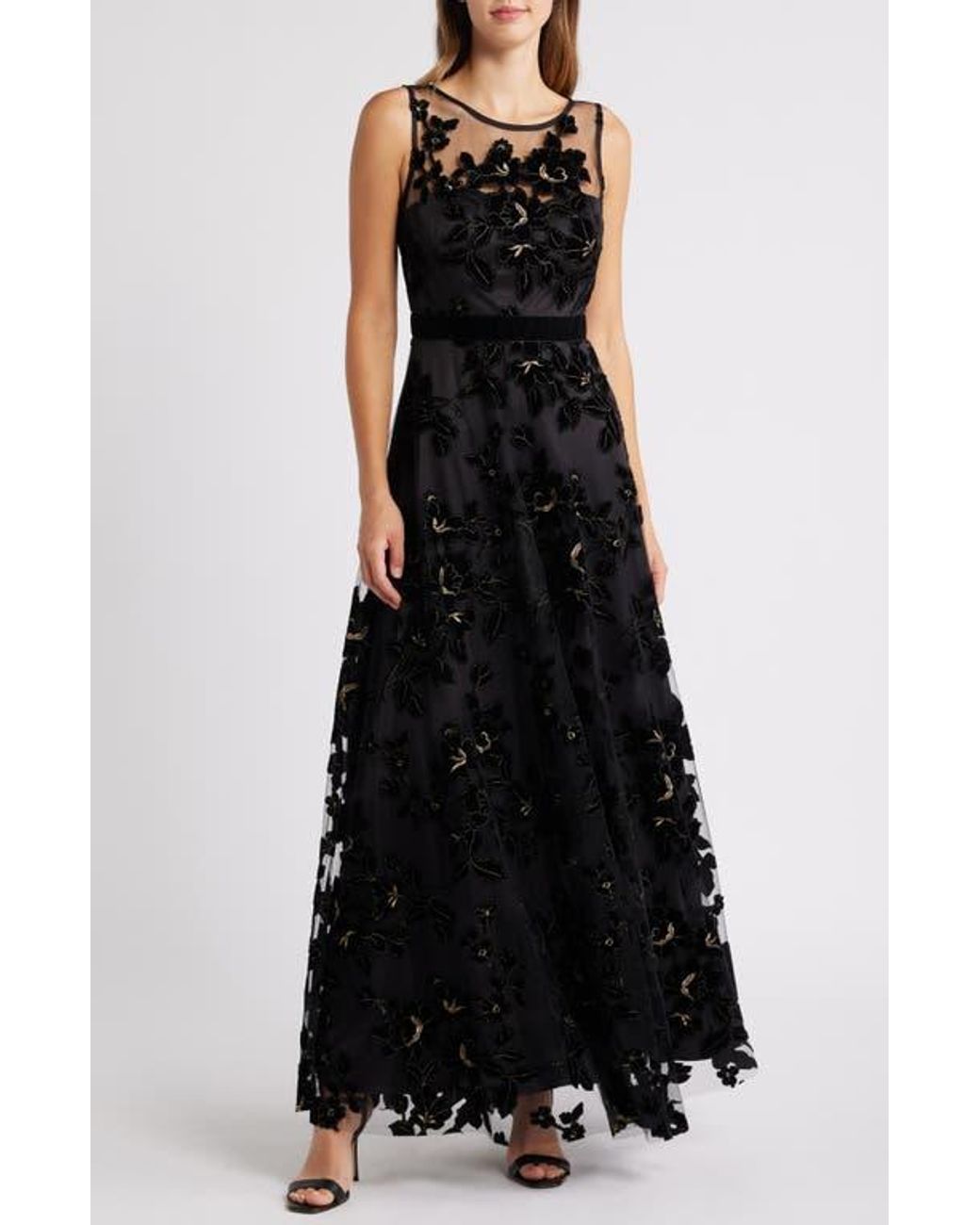 chinese dress ladies Eliza J Womens Velvet Lace Front Cocktail and Party Dress Black 6 at Amazon  Women's Clothing store