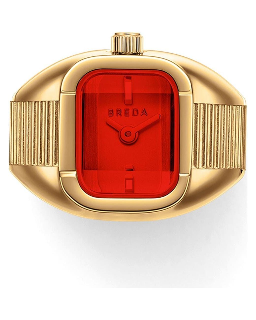 Breda Red Nocturne Time Ring, 16Mm
