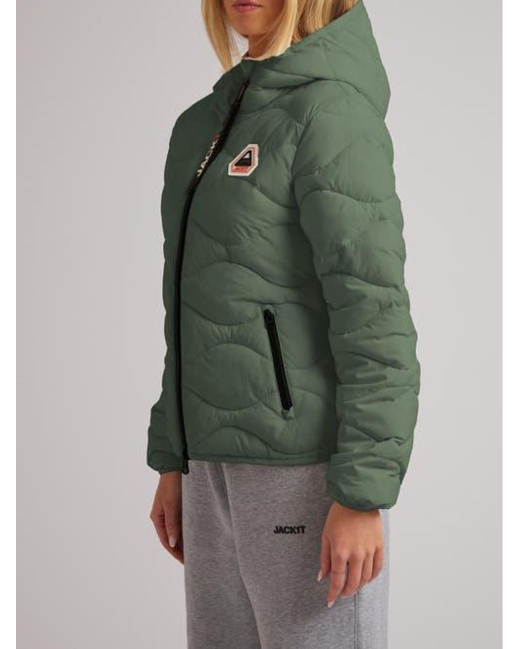 Jacket Green Orb1T Hooded Jacket