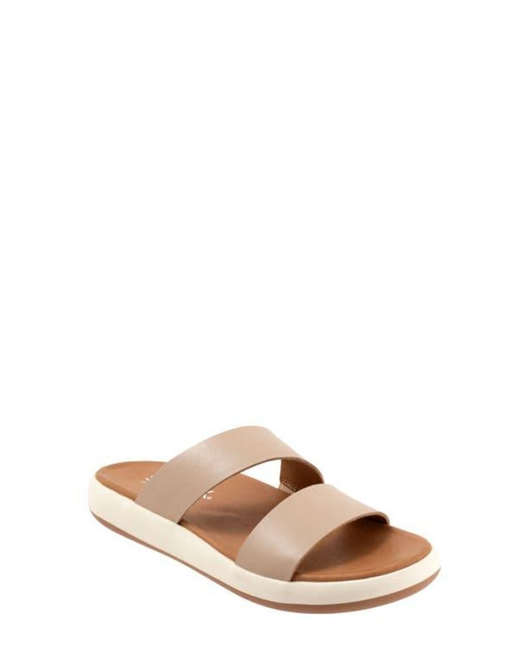 Softwalk® Natural Jenna Platform Sandal