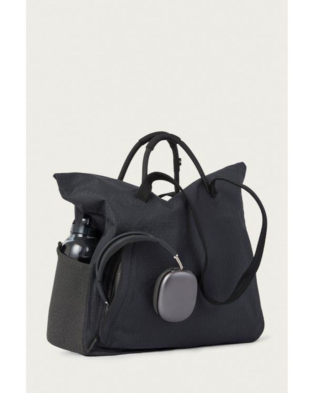 Troubadour Black Elemental Tote