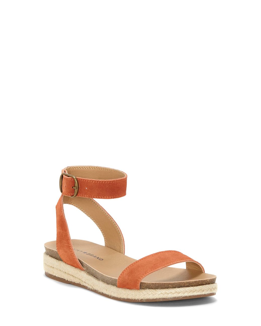 Lucky Brand Garston Espadrille Sandal in Black Suede (Black) - Save 63% - Lyst