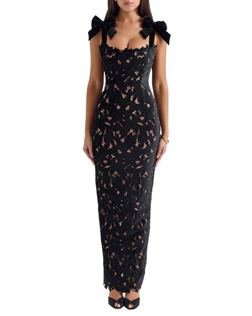 chinese dress ladies FEELIN MYSELF LACE CUTOUT MIDI DRESS – AKIRA