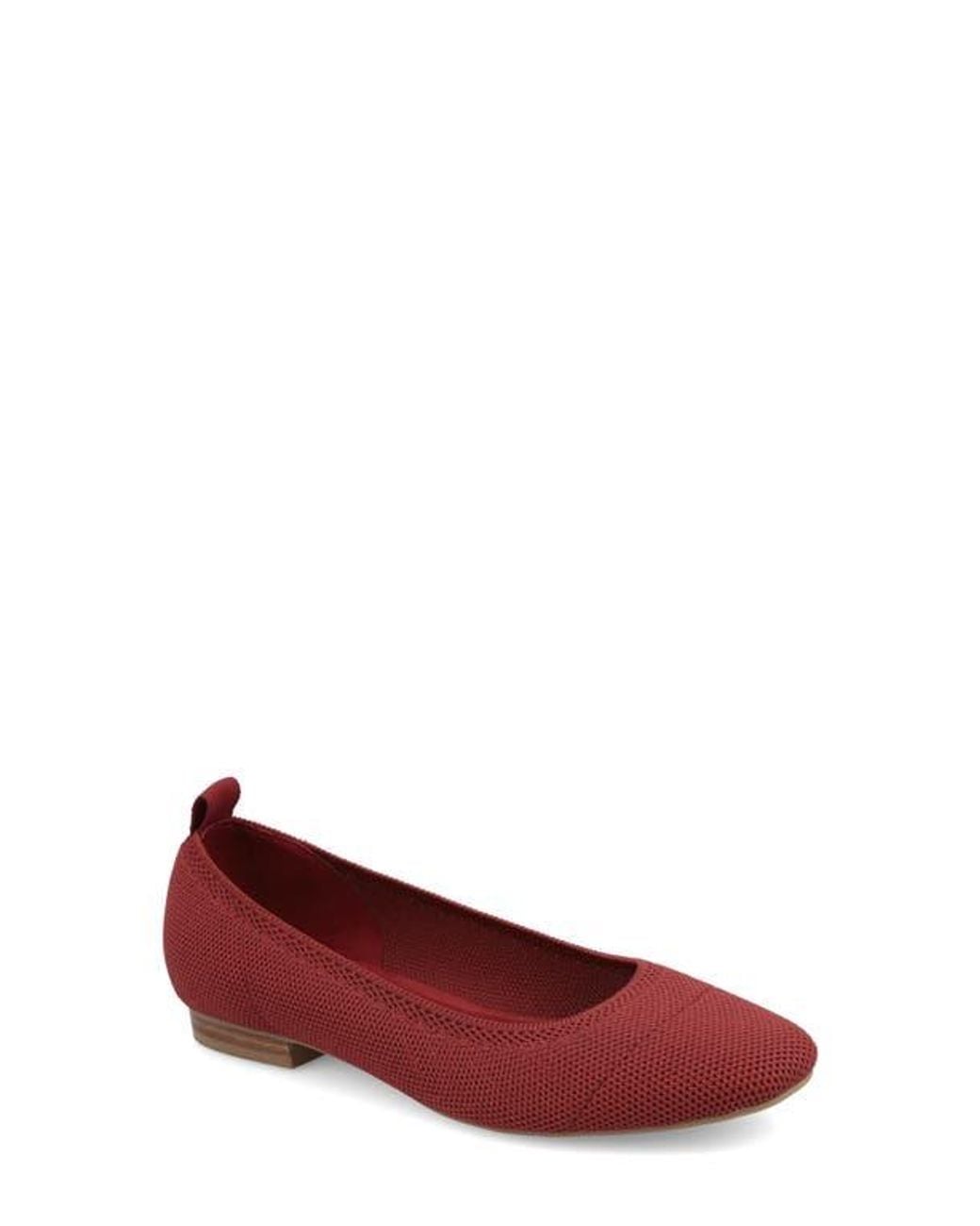 MIA Red Raisa Stretch Knit Flat