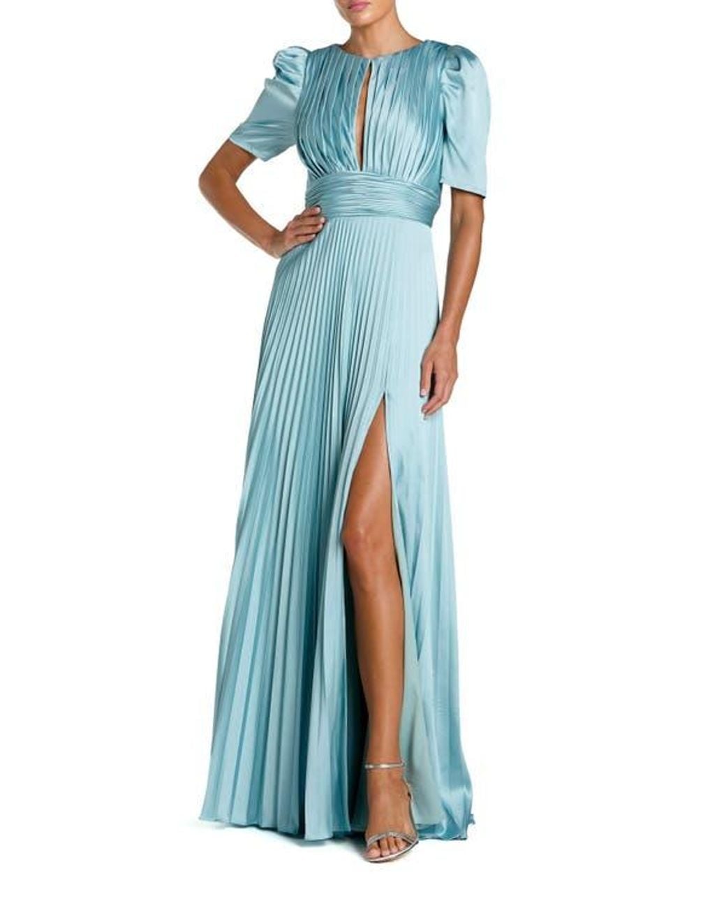 Mac Duggal Pleated Gown