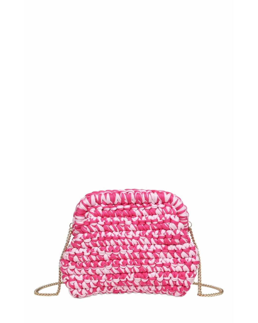 Moda Luxe Red Raya Clutch