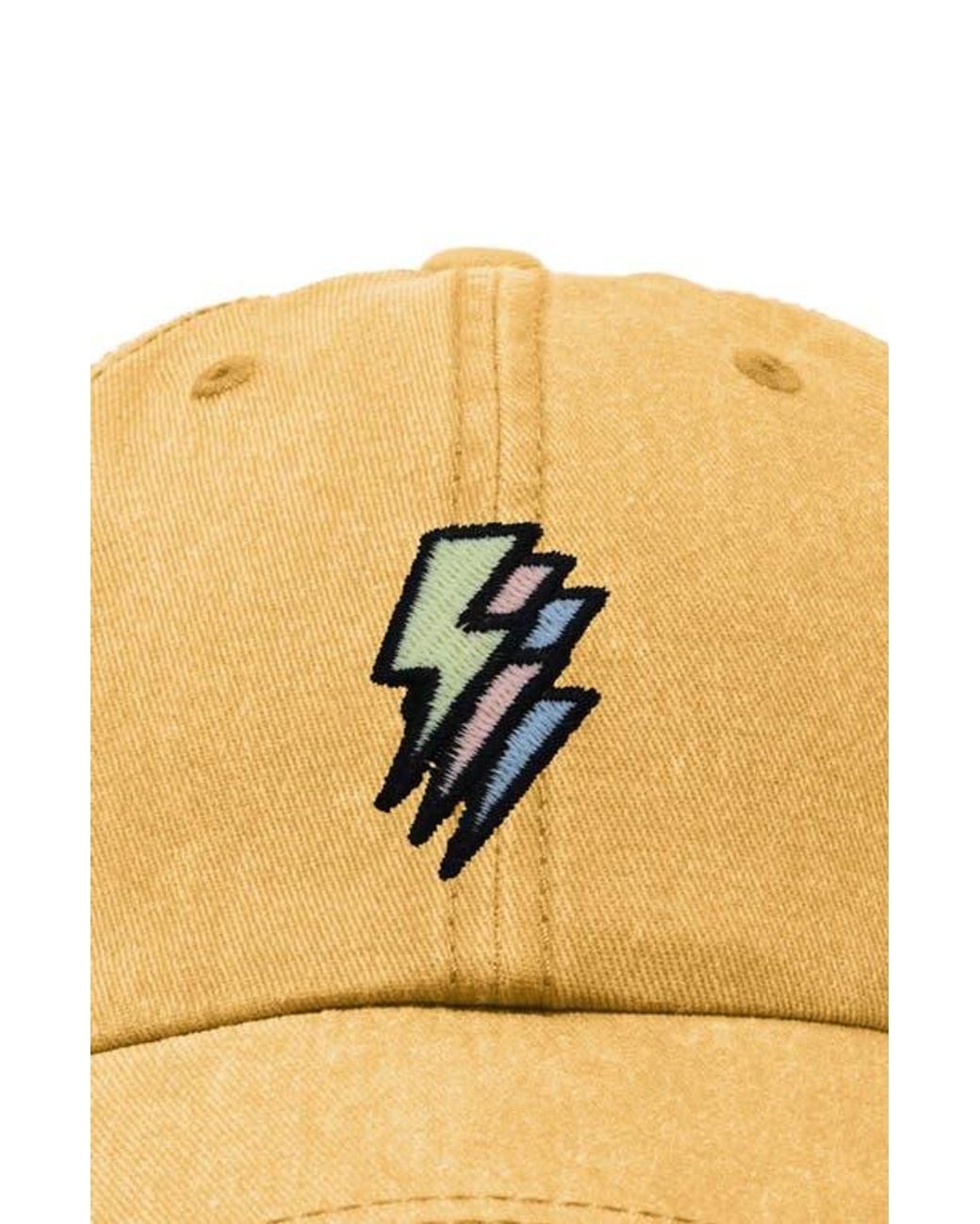 Alix Metallic Lightning Cap for men