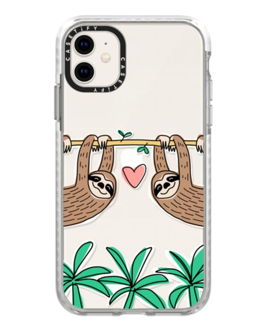 Tropical neon foliage print iPhone 11 case Tropical neon foliage print iPhone 11 case