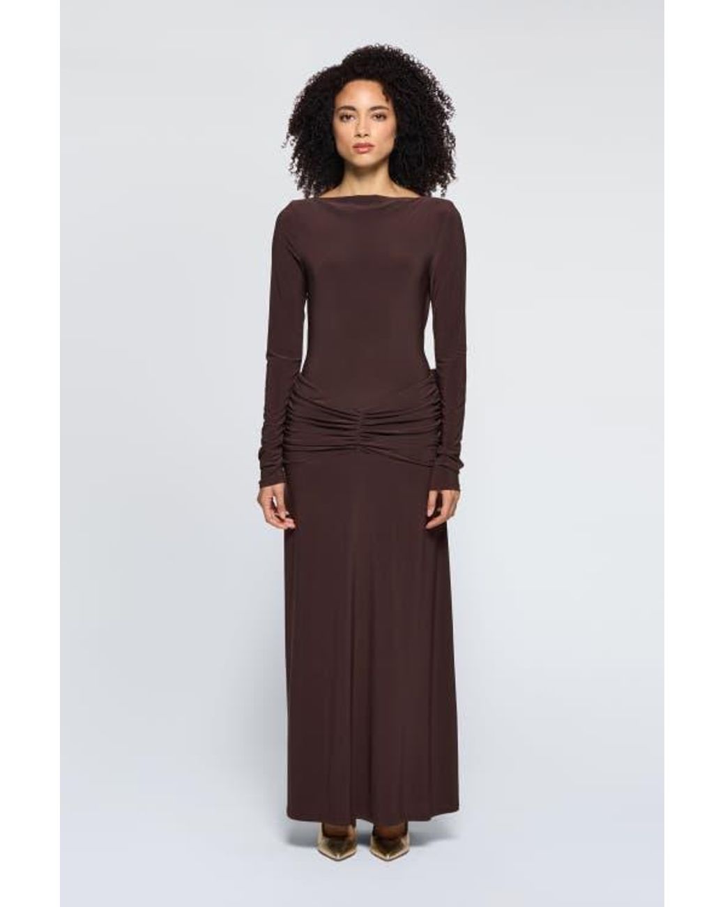 DASKA Bo Dress in Purple | Lyst