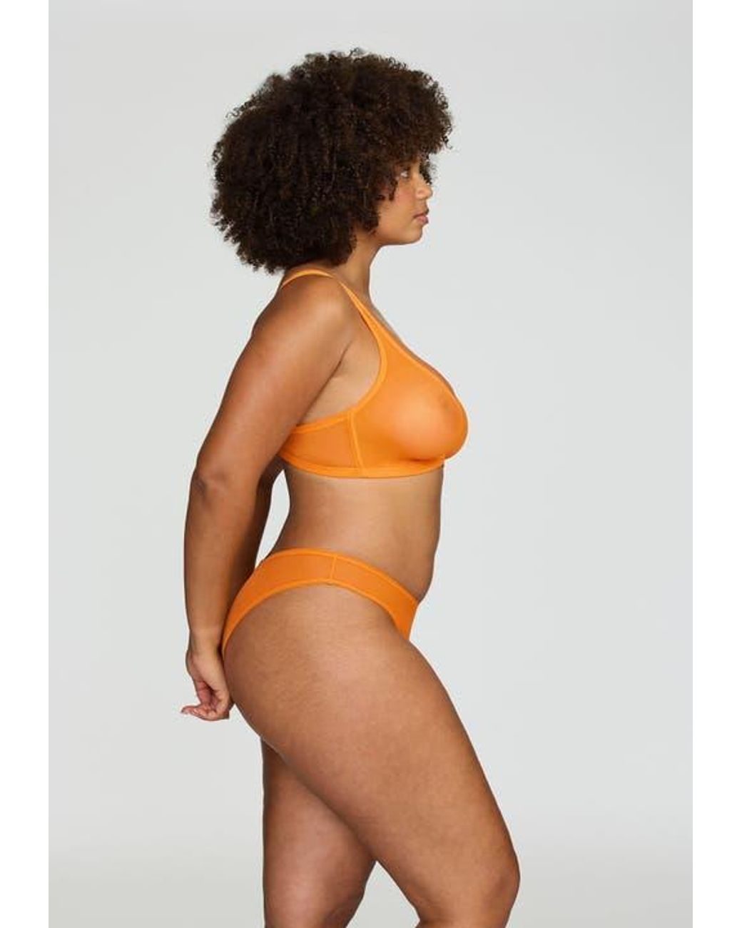 CUUP Orange The Wireless Plunge Mesh