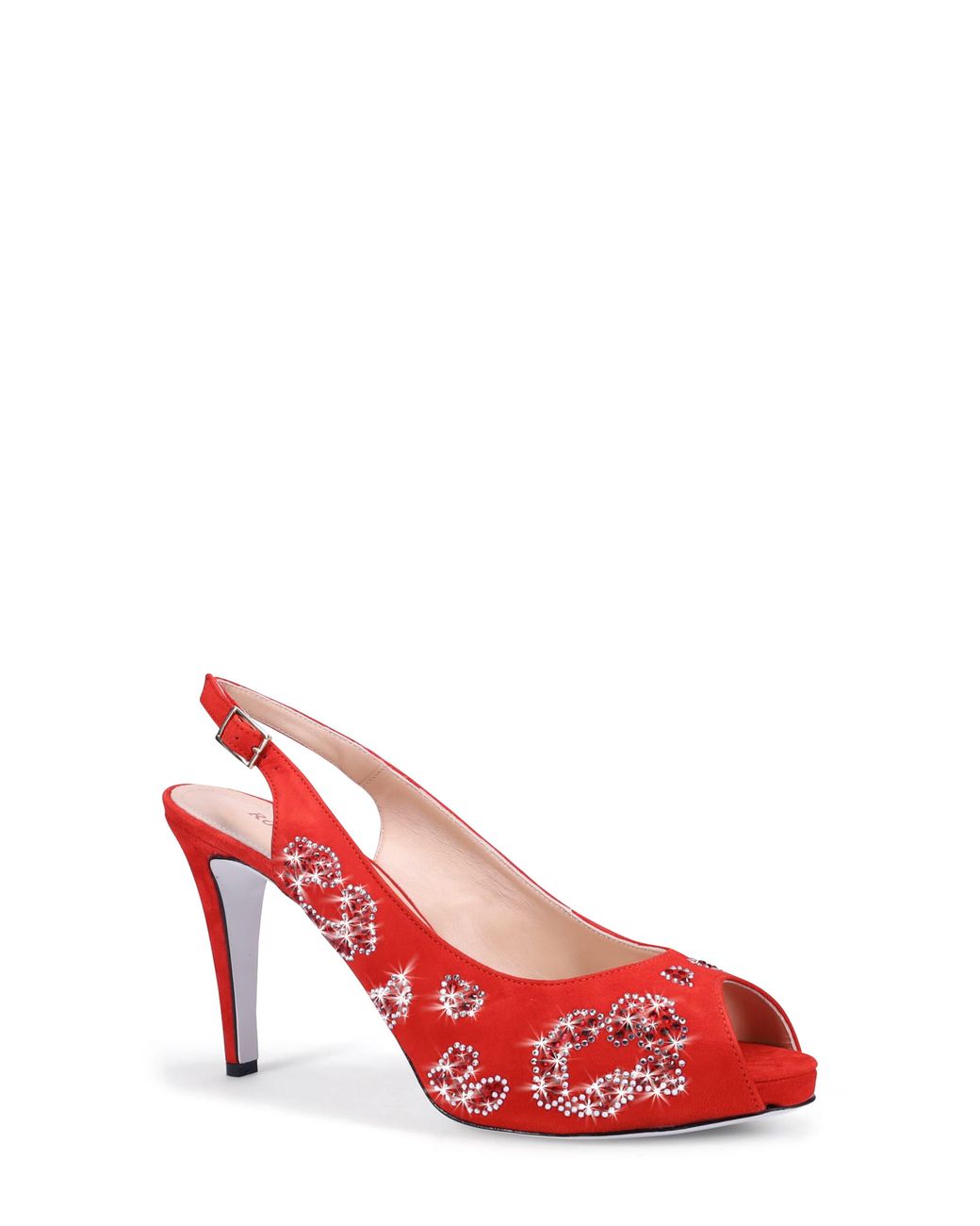 Ron White Red X The Devil Wears Prada Slingback Peep Toe Pump