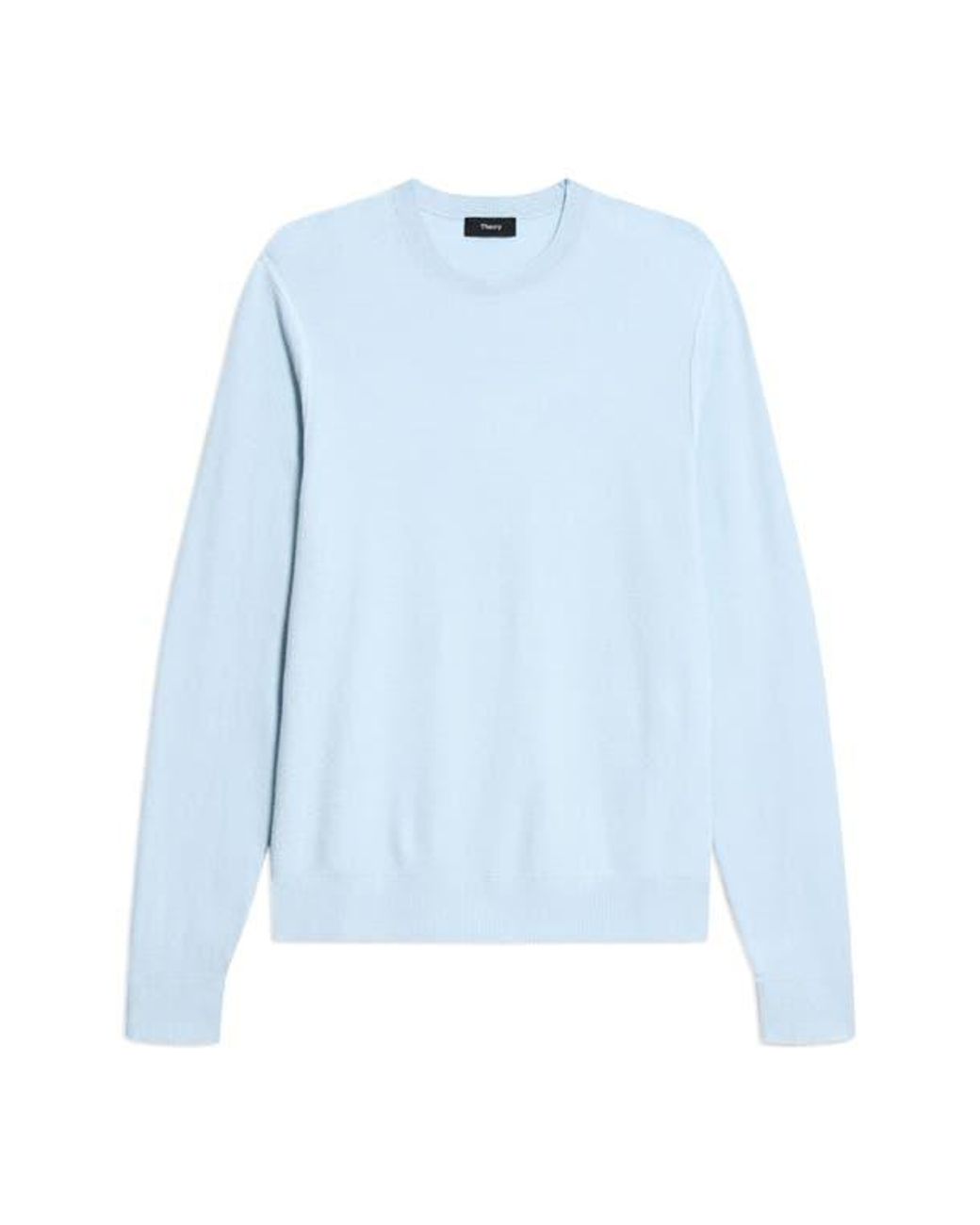 Theory Blue Riland Crewneck Sweater for men