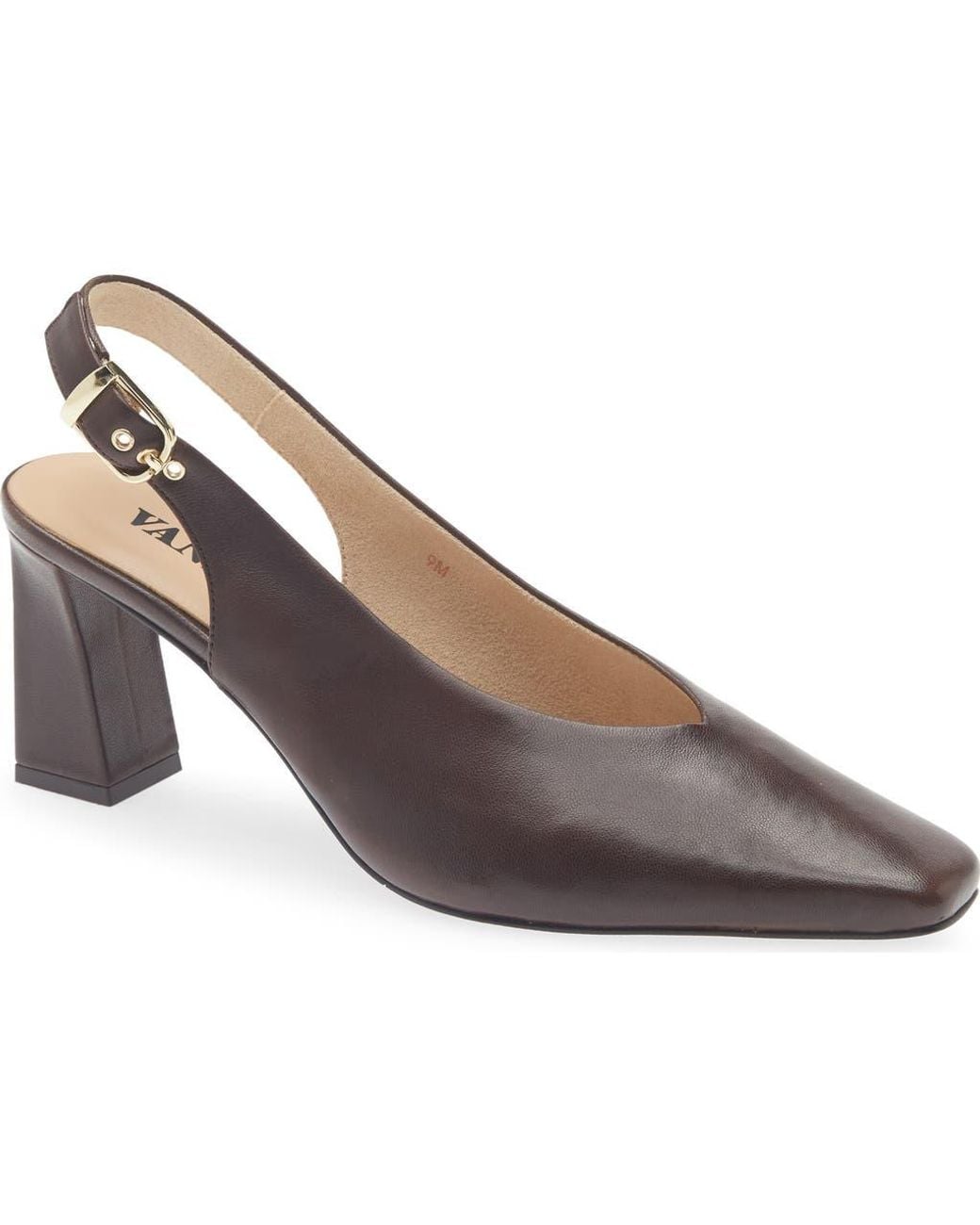 Vaneli Black Faylyn Slingback Pump