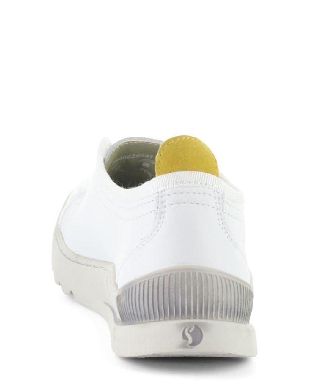 Softinos White Slip-On Sneaker