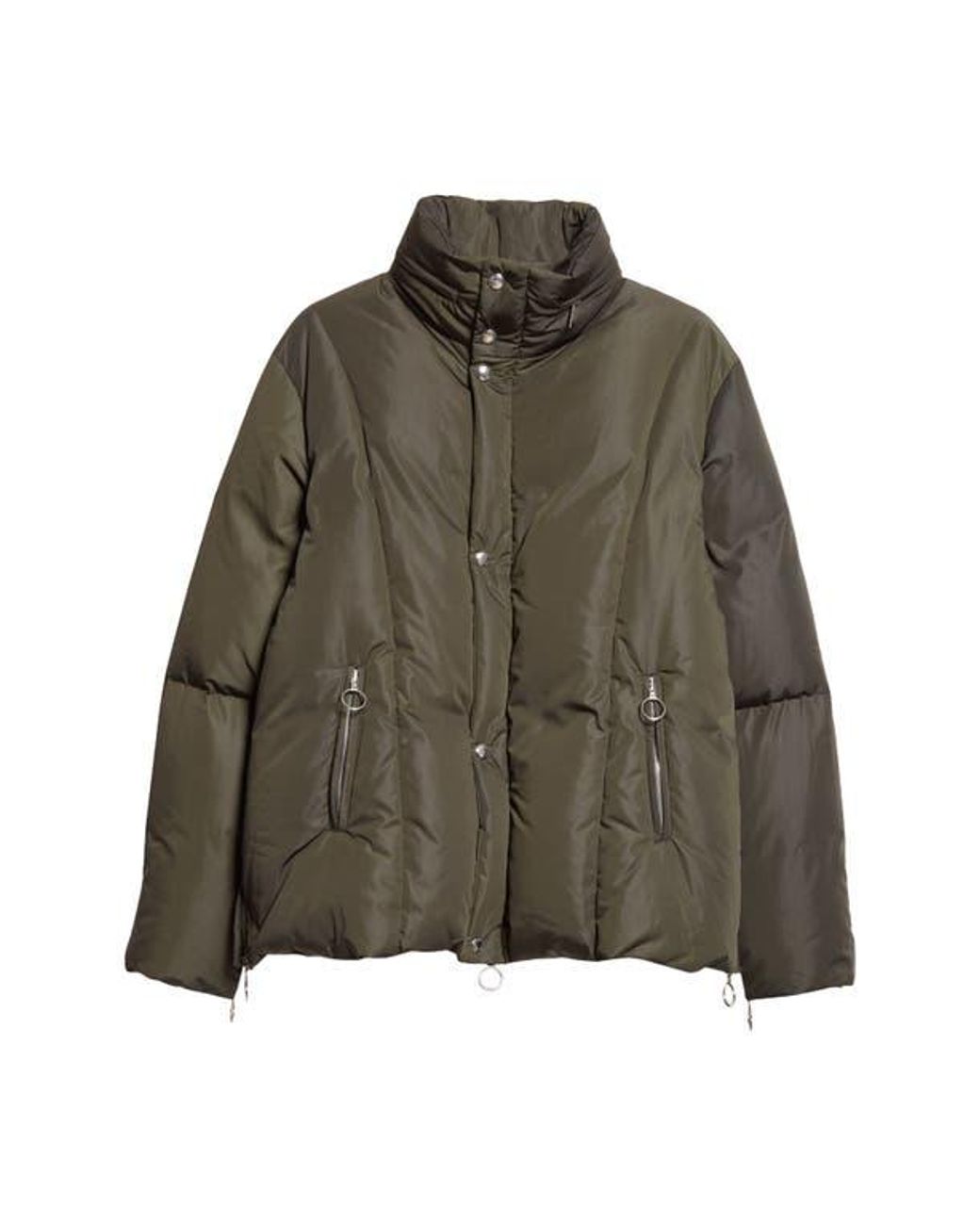 Setchu Green Down Puffer Jacket