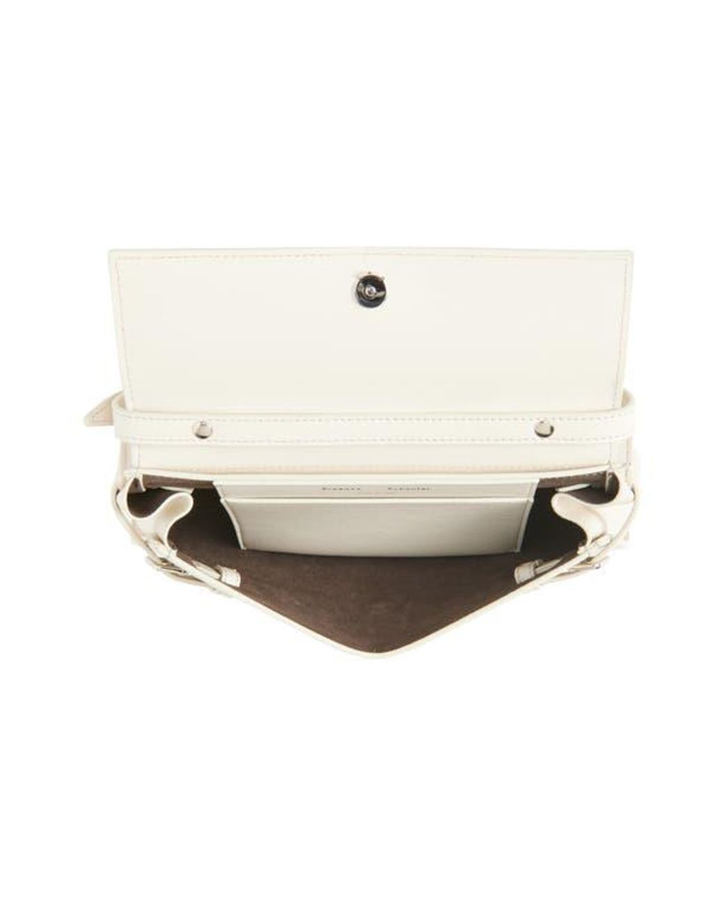 Proenza Schouler Natural Tate Leather Clutch